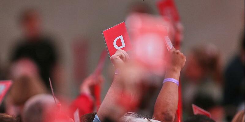 Abstimmung auf SPD-Parteitag am 28.06.2025 - Foto: über dts Nachrichtenagentur