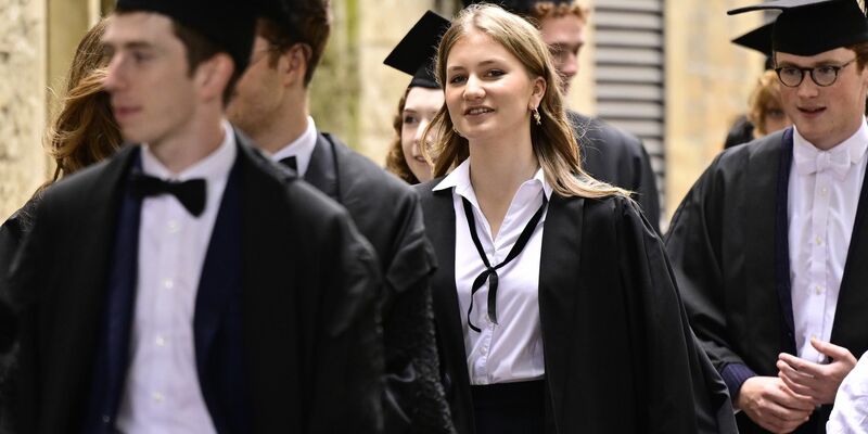Planmäßig würde die belgische Kronprinzessin Elisabeth ihr Masterstudium im Mai 2026 beenden. (Archivbild) - Foto: Laurie Dieffembacq/Belga/dpa