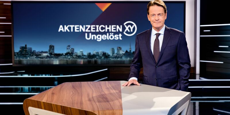 «Aktenzeichen XY... ungelöst»-Moderator Rudi Cerne. - Foto: Nadine Rupp/ZDF/dpa