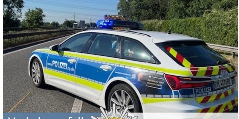 POL-PDNW: Polizeiautobahnstation Ruchheim - Eine schwerverletzte Person nach Verkehrsunfall auf der A 61 - Foto: presseportal.de