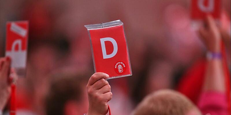 Abstimmung auf SPD-Parteitag am 28.06.2025 - Foto: über dts Nachrichtenagentur
