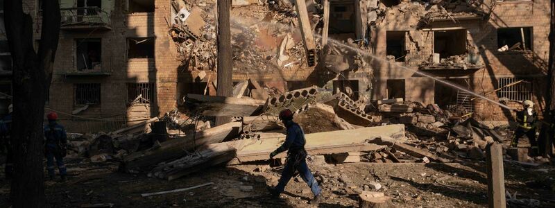Besonders hart traf der Angriff Kiew. - Foto: Svet Jacqueline/ZUMA Press Wire/dpa