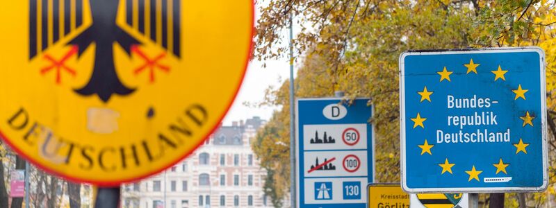 Die deutsch-polnische Grenze in Görlitz. Als Gegenmaßnahme zu deutschen Kontrollen will die polnische Regierung will nun auch an der gemeinsamen Grenze Überprüfungen einführen. (Archivbild) - Foto: Monika Skolimowska/dpa