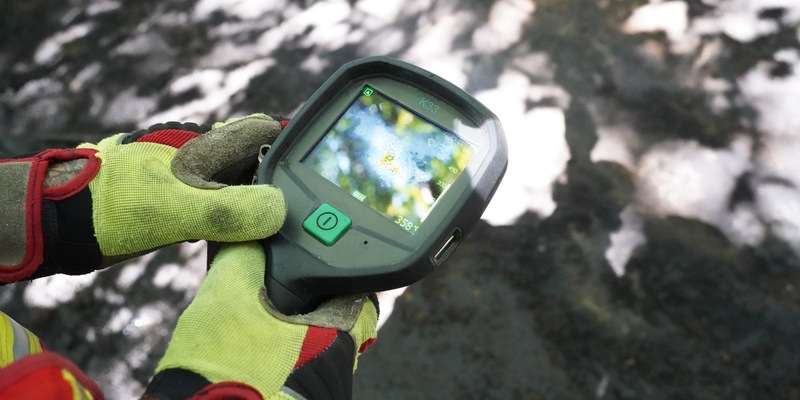 FW Dresden: Brand gelöscht - Nachlöscharbeiten beim Waldbrand waren erfolgreich - Foto: presseportal.de