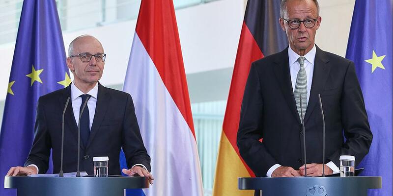 Luc Frieden und Friedrich Merz - Foto: über dts Nachrichtenagentur