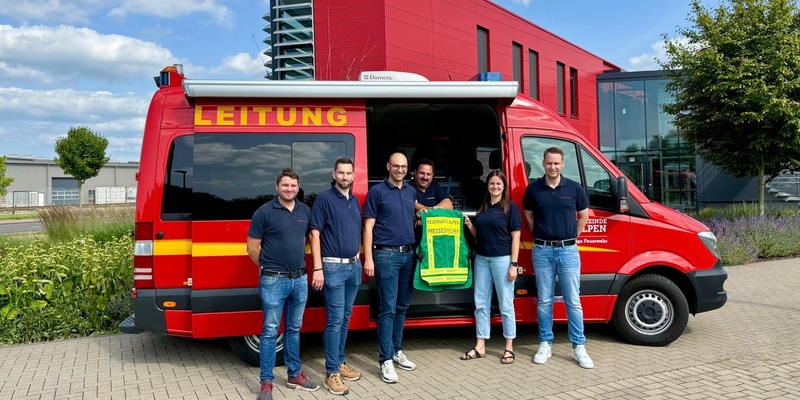 FW Alpen: In eigener Sache: Neuaufstellung des Teams für Presse- und Öffentlichkeitsarbeit - Foto: presseportal.de