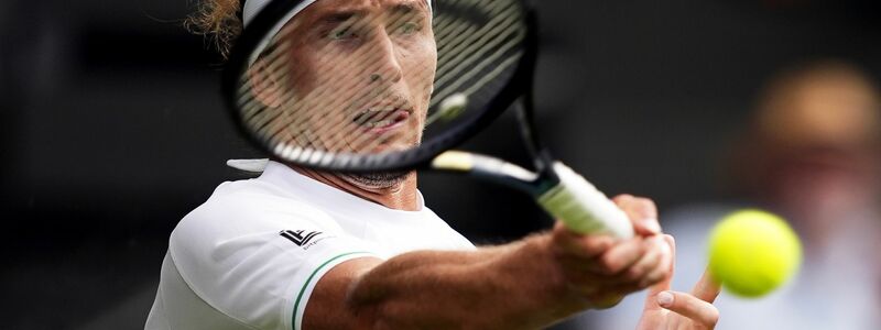 Alexander Zverev zeigt einen ganz schwachen Auftritt. - Foto: Jordan Pettitt/PA Wire/dpa