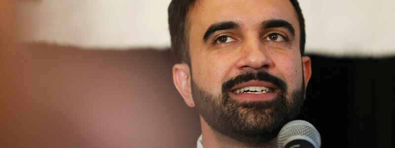 Der linke Demokrat Zohran Mamdani wird nächster Bürgermeister von New York.  - Foto: Heather Khalifa/AP/dpa