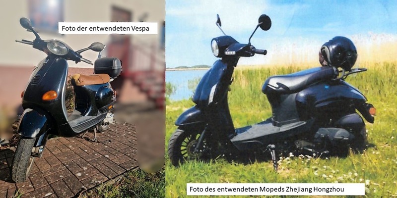 POL-ANK: Unbekannte stehlen Mopeds auf Usedom - Polizei sucht Zeugen - Foto: presseportal.de