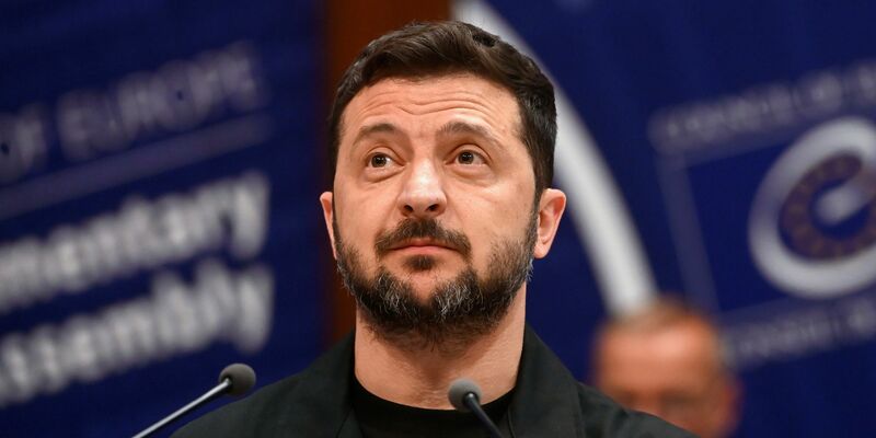 «Auf die ein oder andere Weise müssen wir den Schutz unserer Leute sicherstellen», sagte der ukrainische Präsident Wolodymyr Selenskyj. (Archivbild) - Foto: Pascal Bastien/AP/dpa