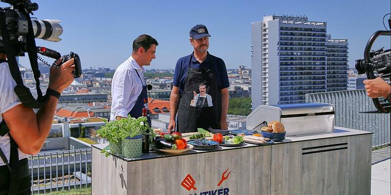 Jan Philipp Burgard und Markus Söder am 02.07.2025 - Foto: über dts Nachrichtenagentur