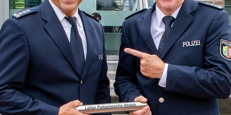 POL-BOR: Ahaus - Ahauser Polizeiwache unter neuer Leitung - Foto: presseportal.de