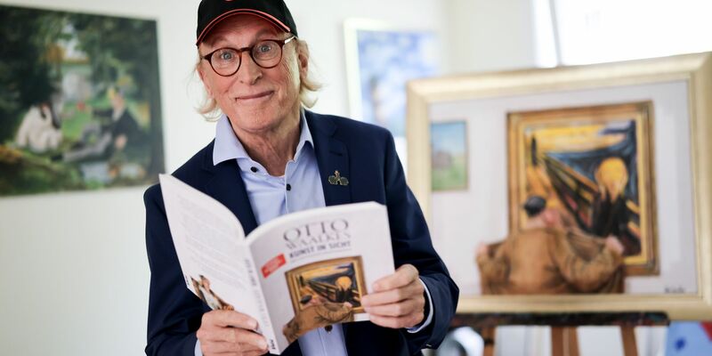 Schon als Kind hat er gerne gemalt. (Archivbild) - Foto: Christian Charisius/dpa