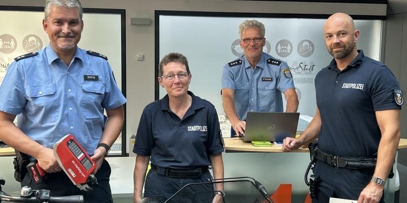 POL-OF: Zweite erfolgreiche Fahrradcodier-Aktion der Stadtpolizei Hanau und des Polizeireviers Hanau - Foto: presseportal.de