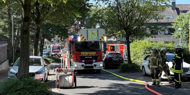 FW-RE: Kellerbrand in Recklinghausen-Ost - Keine Verletzten, zwei Personen vorsorglich ins Krankenhaus gebracht - Foto: presseportal.de
