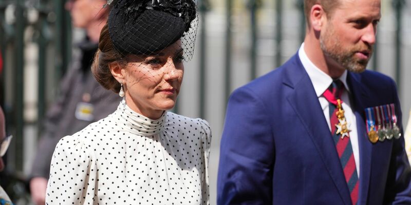 Prinzessin Kate und Prinz William sind beim Staatsbesuch von Frankreichs Präsident Emmanuel Macron und seiner Frau Brigitte dabei. (Archivfoto) - Foto: Kirsty Wigglesworth/AP/dpa