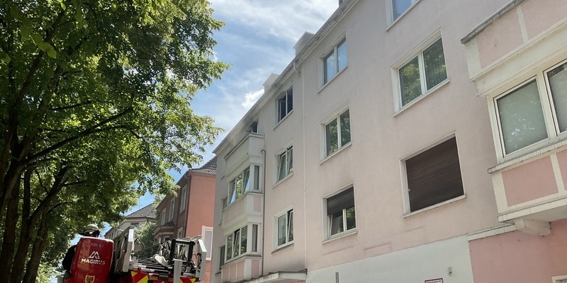 FW-DO: Zwei Verletzte bei Küchenbrand in Dortmund-Marten - Foto: presseportal.de