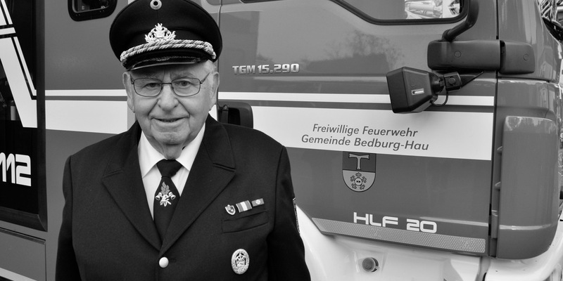 FW-KLE: Die Freiwillige Feuerwehr Bedburg-Hau trauert um Willi Rambach - Foto: presseportal.de