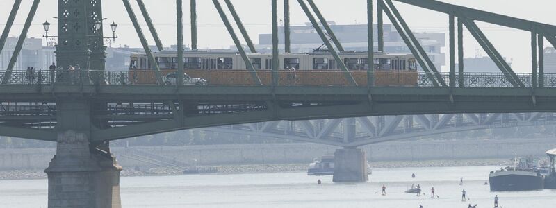 In Budapest ist das Schwimmen in der Donau punktuell möglich. (Archivbild) - Foto: Attila Volgyi/XinHua/dpa
