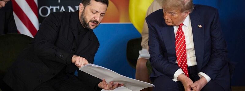 Selenskyj und Trump telefonierten miteinander. (Archivbild) - Foto: Ukraine Presidency/Planet Pix via ZUMA Press Wire/dpa