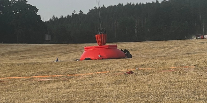BPOLD 11: Hubschrauber der Bundespolizei unterstützten erneut bei der Waldbrandbekämpfung - Foto: presseportal.de