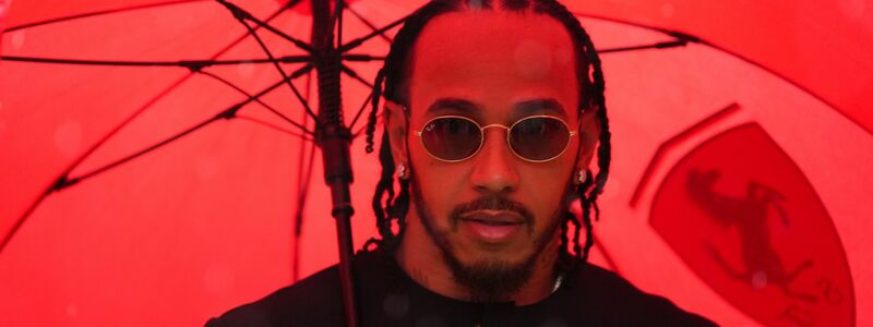 Lewis Hamilton freute sich über echt britisches Wetter bei seinem Heimspiel. - Foto: Bradley Collyer/PA Wire/dpa