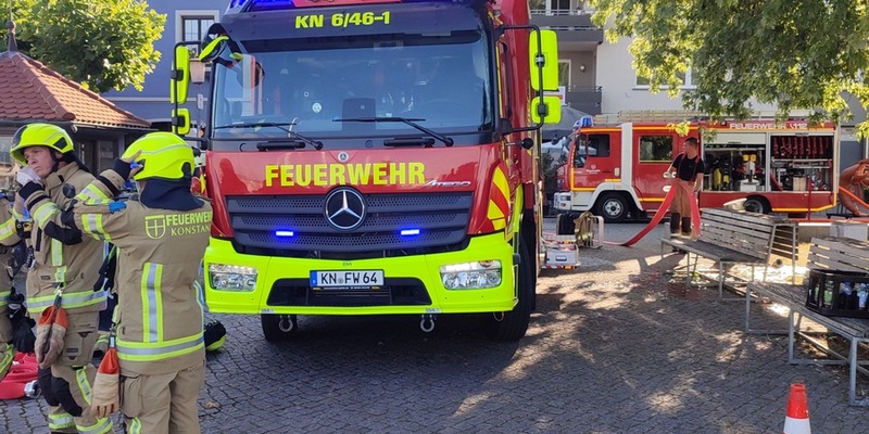 FW Konstanz: Brand auf Segelboot - Foto: presseportal.de