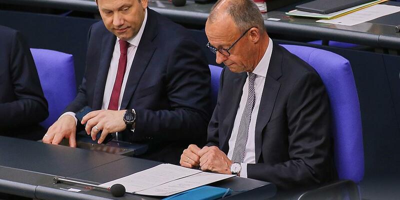 Lars Klingbeil und Friedrich Merz (Archiv) - Foto: über dts Nachrichtenagentur
