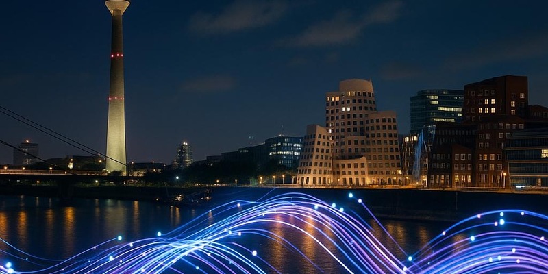 Neue Studie: Düsseldorf mit deutlichen Fortschritten bei der Glasfaserversorgung - Foto: presseportal.de