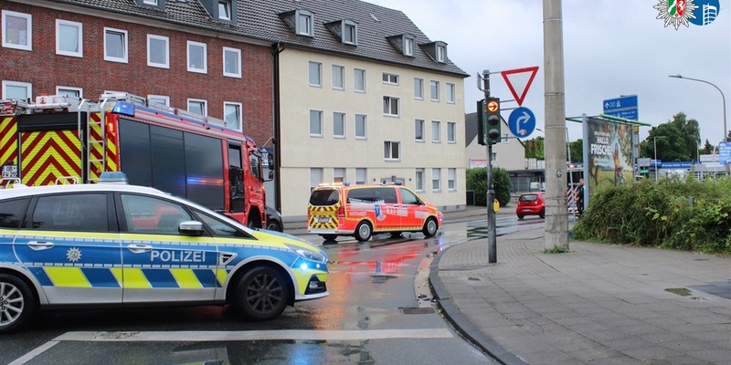 POL-OB: Motorrad-Sturz auf nasser Fahrbahn - Fahrer schwer verletzt - Foto: presseportal.de