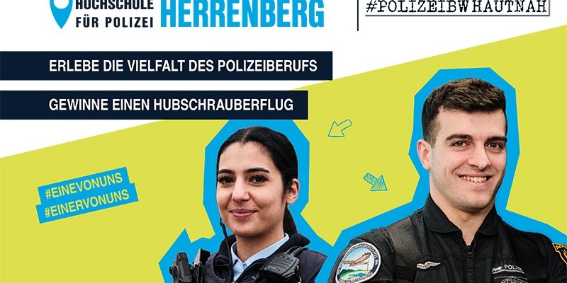 POL-HfPolBW: Tag der Polizeiausbildung bei der Polizei Baden-Württemberg in Herrenberg - Foto: presseportal.de