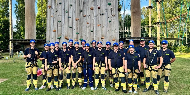 FW Xanten: Förderverein ermöglicht einen Ausflug in die Höhe für die Löscheinheit Xanten-Mitte - Foto: presseportal.de