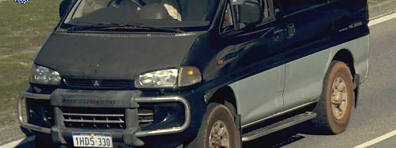 Die Deutsche soll in diesem Van unterwegs gewesen sein. - Foto: Supplied/WESTERN AUSTRALIA POLICE/AAP/dpa