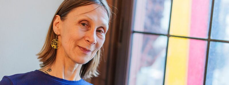 Martina Hefter liest gern Marlen Haushofer (Archivbild). - Foto: Andreas Arnold/dpa