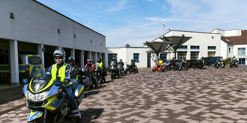 POL-KS: Nordhessischer Auftakt der Biker Safety Tour: Erste Veranstaltung stieß auf Begeisterung - Foto: presseportal.de