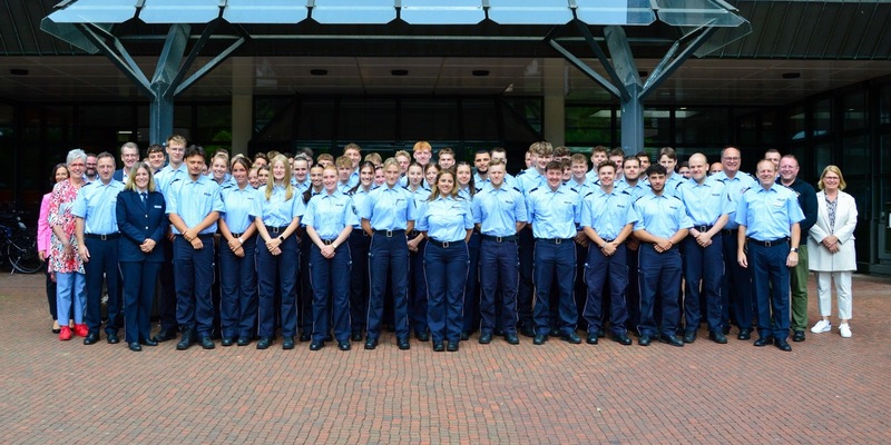 POL-WES: Wesel- 59 neue Nachwuchskräfte starten ins erste Praktikum bei der Polizei Wesel - Foto: presseportal.de