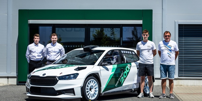 Meilenstein für Škoda Motorsport: Auslieferung des 200. Fabia RS Rally2 - Foto: presseportal.de