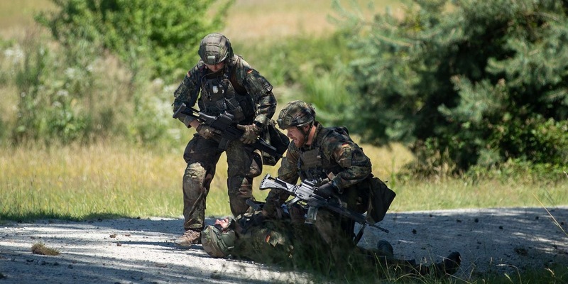 Taktische Verwundetenversorgung / Die Rolle ziviler Partner in der Rettungskette der Bundeswehr - Foto: presseportal.de