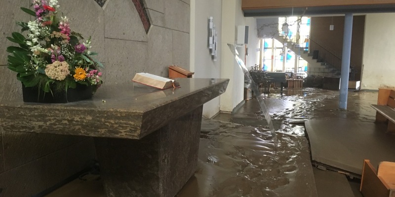 Ich habe damals nicht erfasst, was es bedeutet, keine Kirche zu haben / Vier Jahre nach der Flut muss Kantorin Andrea Stenzel noch viel improvisieren - Foto: presseportal.de