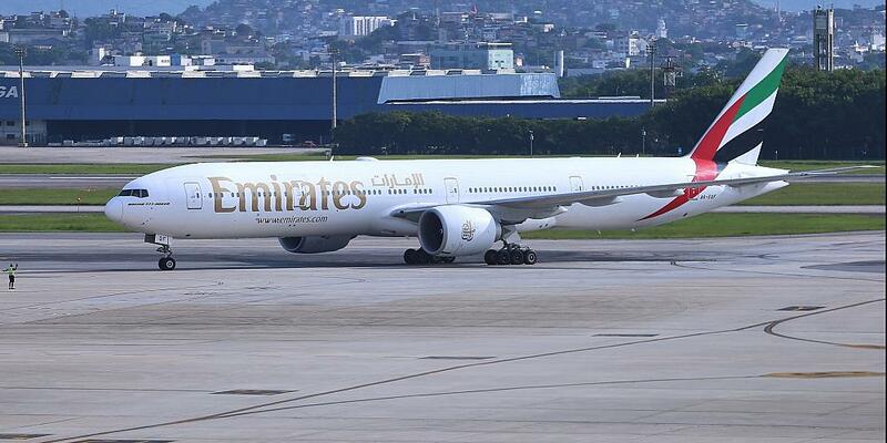 Flugzeug vom Emirates (Archiv) - Foto: über dts Nachrichtenagentur