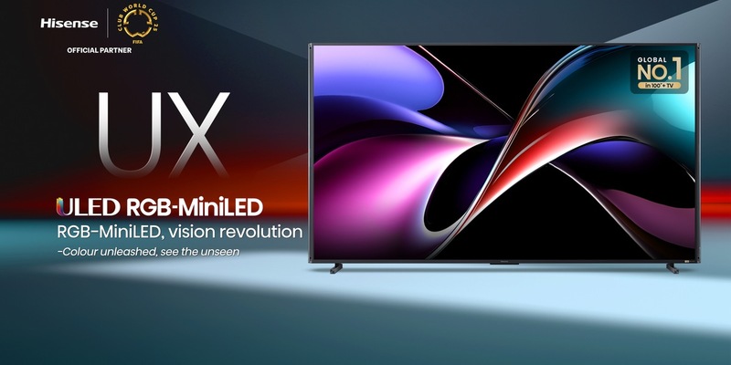 Globale Bühne für RGB MiniLED: Hisense setzt 116UXQ in Szene - Foto: presseportal.de