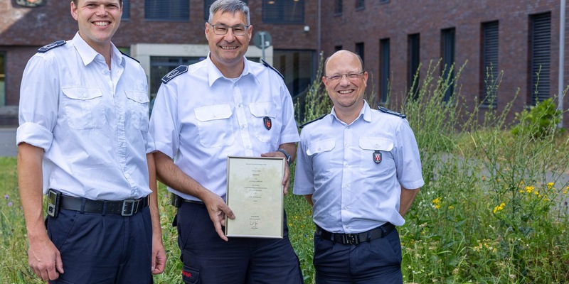 FW-KLE: Ralf Benkel für weitere Amtszeit als Leiter der Feuerwehr bestätigt - Foto: presseportal.de