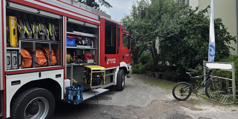 FW-AR: Bestätigter Brand in Wohnunterkunft - Foto: presseportal.de