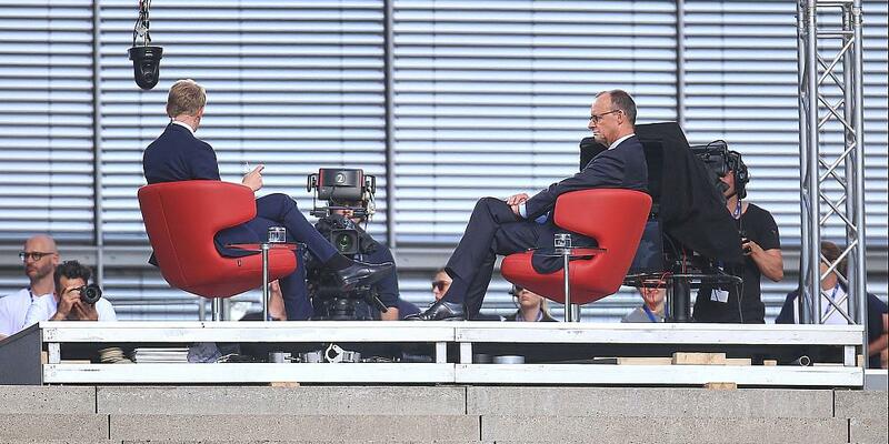 Markus Preiß und Friedrich Merz am 13.07.2025 - Foto: über dts Nachrichtenagentur