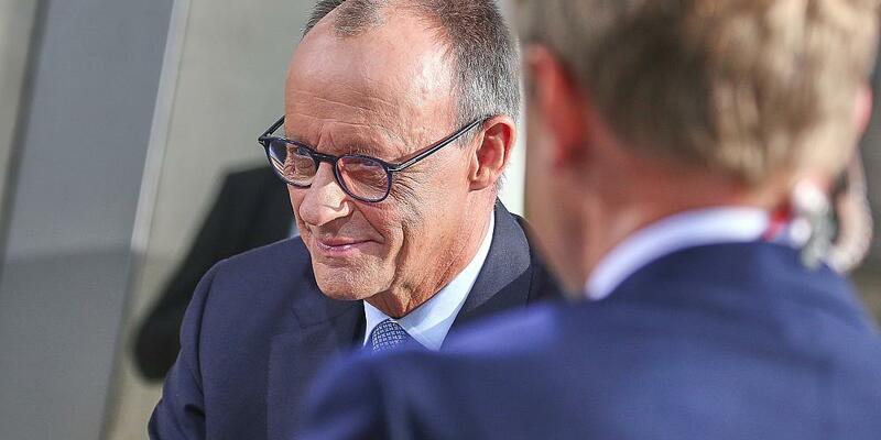 Friedrich Merz und Markus Preiß am 13.07.2025 - Foto: über dts Nachrichtenagentur