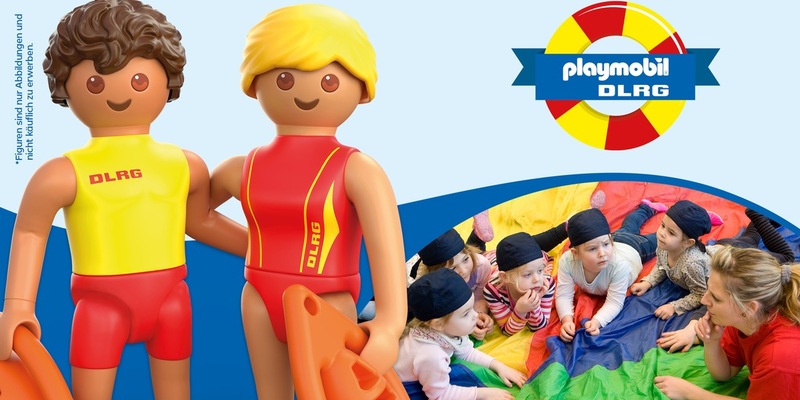DLRG und PLAYMOBIL gemeinsam für mehr Wassersicherheit bei Kindern - Foto: presseportal.de