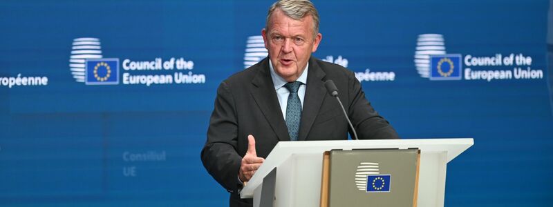 «Inakzeptabel und ungerechtfertigt»: Als Vorsitzender des EU-Handelsministerrats fand der Däne Lars Lokke Rasmussen deutliche Worte für Trumps Brief. - Foto: Ansgaar Haase/dpa
