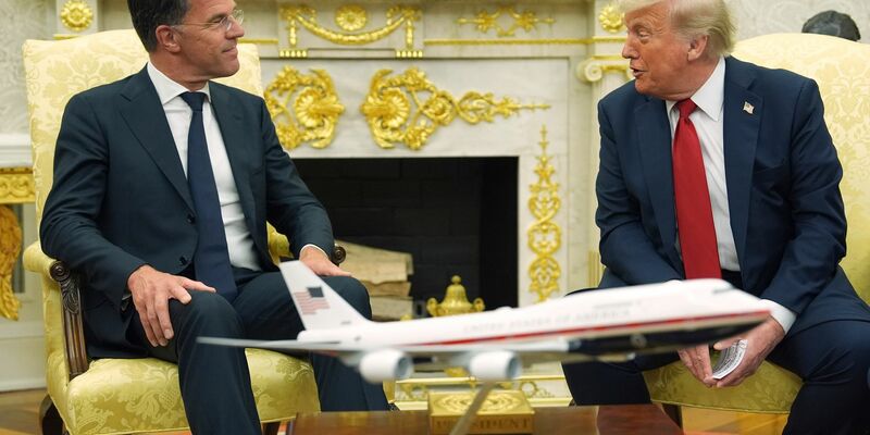 Trump hatte Putin am Montag eine Frist zur Beendigung des russischen Kriegs gegen die Ukraine gesetzt. - Foto: Evan Vucci/AP/dpa