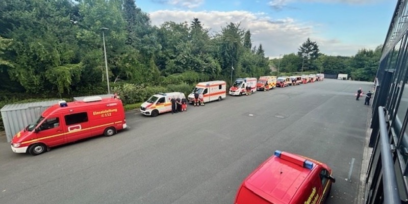 FW-GE: Überörtliche Hilfeleistung der Feuerwehr Gelsenkirchen - Foto: presseportal.de