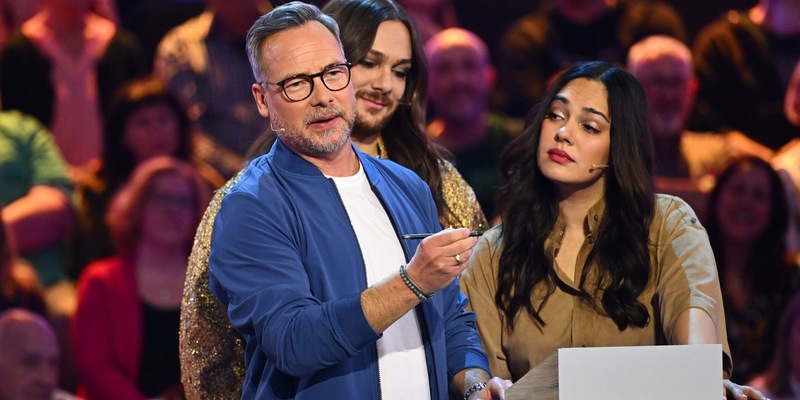 Matthias Opdenhövel Riccardo Simonetti Nilam Farooq Hast du Töne - Foto: Joyn/Willi Weber, presseportal.de